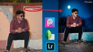 PicsArt Background Change Editing Tutorial | PicsArt Snapseed Lightroom Photo Editing Tutorial