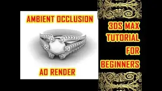 3DS MAX AO RENDER |VRAY AO RENDER |AO RENDER IN 3DS MAX|VRAY RENDER PASS|AO RENDER|ambient occlusion