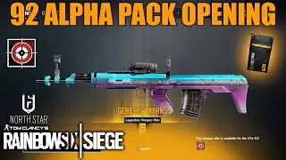 92 Alpha Pack Opening - Rainbow Six Siege