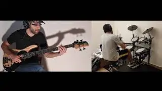 U Can't Hold No Groove - By Victor Wooten - Bass and Drums collaboration cover