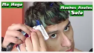 I Got Blue Highlights By Myself (it went wrong)