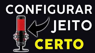 HyperX QuadCast - CONFIGURANDO DO JEITO CERTO - NossoPC