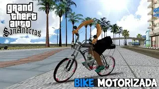 BIKE MOTORIZADA CHAVOSA [C/S BRAÇO] - GTA SA ANDROID