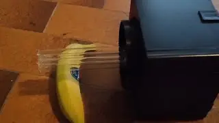 The UVC vs Banana test #2 (With 20W UVC bulb)
