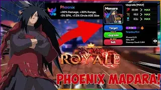 MADARA WITH PHOENIX TRAIT IS COOKING IN THIS BRAND NEW ANIME TOWER DEFENSE Anime Royale! (Roblox)