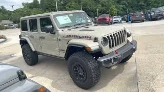 2022 Jeep Wrangler Rubicon Limited Edition Gobi Paint Color