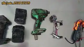 Hitachi Bldc 14v thử chạy với pin 18v có ổn không? (video mang tính chất thử nghiệm)