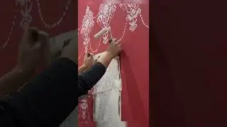 Trending wall stencil 