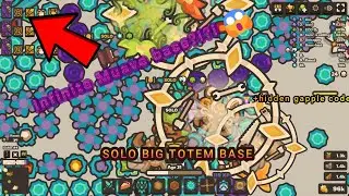 Taming,io BIG TOTEM BASE + 1M GOLD SCORES & BIG RAID ON SOLO BASE!!!!