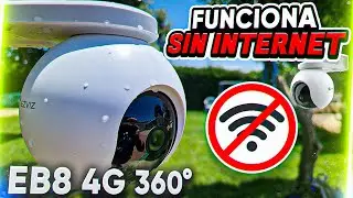 🔋NUEVA EZVIZ EB8 4G,FUNCIONA SIN INTERNET !🔋MEJOR CAMARA DE SEGURIDAD 2024 CALIDAD PRECIO DE AMAZON🔋