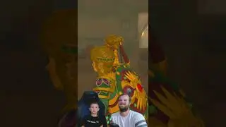 Funniest Fusion | Sand Seal and Desk In Gerudo Town | Elias | Zelda | Tears of the Kingdom #short
