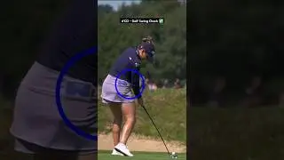 Right Elbow Movement (Golf Swing Slow Motion Iron) #golf