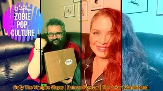 October 2019 Zobie Pop Culture Autograph Mystery Box! Featuring Buffy, Batman, The Joker, Zombieland