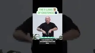 ✨🌌 The 5 Laws of Existence explained by 📜