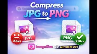 Compress JPG to PNG in Seconds