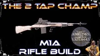 The 2 Tap Champ TU6 M1A Rifle Build | High DPS | Damage in the millions | The Division 2