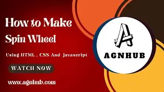 How to Make Spin Wheel using CSS & Javascript | Lucky Spinning Wheel Game
