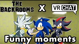 Funny moments with team SSS in the backrooms (VRchat)!