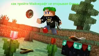 Как пройти Майнкрафт не открывая блоки