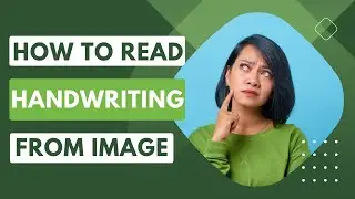 How to copy text from Handwriting image or photo | Best trick to convert handwriting into text