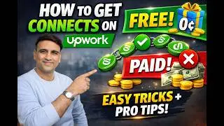 👉 How to Get FREE Connects on Upwork (2026) | Stop Wasting