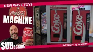 New Wave Toys Classic Coke Machine