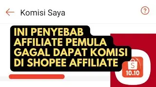 Cara salin link shopee ke tiktok biar dapat komisi || Salah Link Gagal Dapat Komisi
