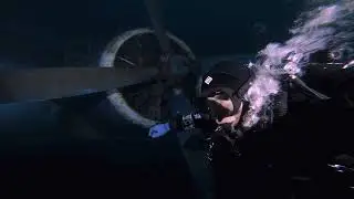 Погружение на самолет АН-2 (карьер Лазурный)