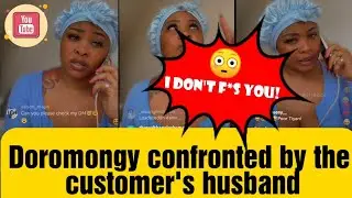 Doromongy confronted by the customer's husband  #doromongy