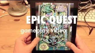 Epic Quest table from Zen Pinball on iPad (Gameplay Video)