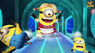 Despicable Me Minion Rush Anti Villain League(Special Mission) with minion Rush Ice Tober Carl - iOS