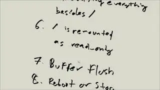 Linux Tutorial Series - 157 - Shutting down your system - what goes on