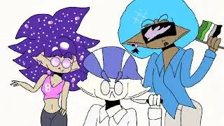 Does the queen have that gyatt but its my splatoon ocs