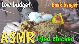 ASMR Fried chicken , Low budget tapi enak!!Asmr bocah | ANDRA BAROKAH