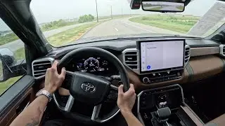 2023 Toyota Tundra 1794 - POV Rainy Drive