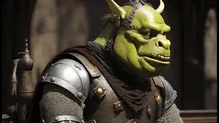 Shrek as an 80s Dark Fantasy Film