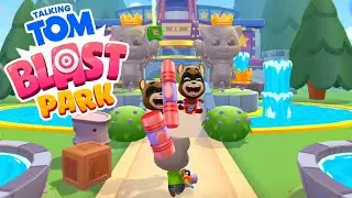 Talking Tom Blast Park New Gameplay Walkthrough Episode 4
