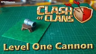 Clash of Clans Cannon Model