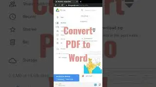 How to Convert PDf to Word 