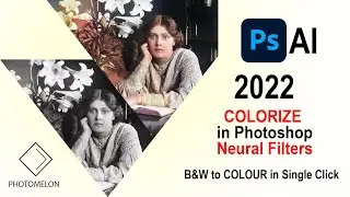Adobe's colorization in Neural Filter I PHOTOSHOP 2022