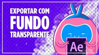 🤩 Aprenda a criar um fundo transparente FÁCIL no After Effects em apenas alguns passos!
