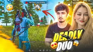 Duo Vs Squad ☠️ with @Kusumyt ❤️ Op Gameplay 