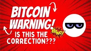 Bitcoin Warning! Is this the Correction? #crypto #bitcoin