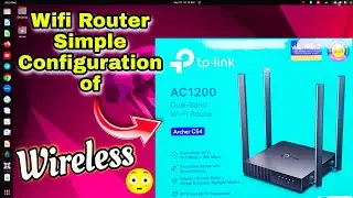 Tplink wifi router configure kaise kare | Basic Configuration | tp link ac 1200 wifi router #router