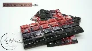 Salted caramel chocolate | Шоколад с соленой карамелью.