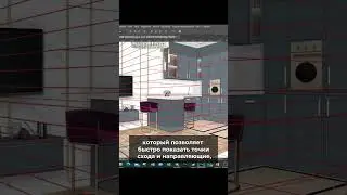 О точках схода при построении перспективы  в Photoshop