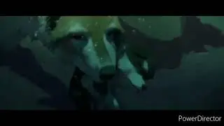 white fang(2018) underwater scene beating