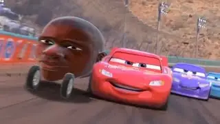 DaBaby convertible defeats McQueen in a race 🏁😮