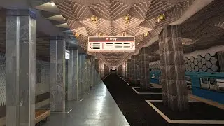 Kharkiv subway in Minecraft, construction of 