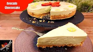 Avocado Cheesecake, a delicious recipe for creamy cheesecake without baking
